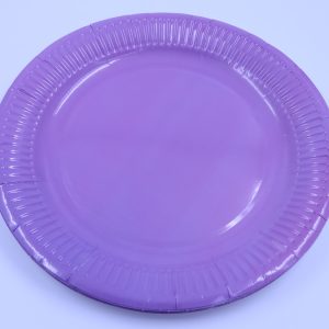 Plates (23cm) - Paper (10-pack) - Deep Purple