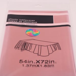 Tablecover (Shine) - Plastic - Deep Pink