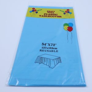 Tablecover - Plastic - Bright Blue