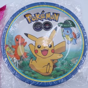 Plates (23cm) - Paper (10-pack) - Pokémon Power