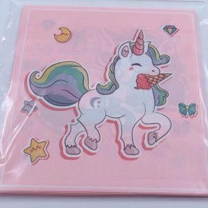 Napkin (10 Pack) - Ice-cream Unicorn