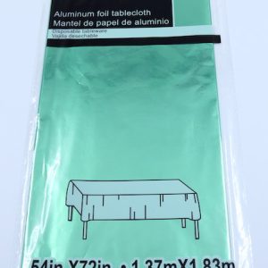 Tablecover (Shine) - Aluminium Foil - Green
