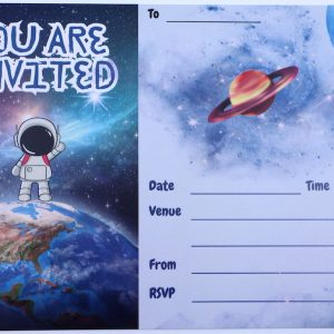 Invites (10-pack) A6 - Space Adventures