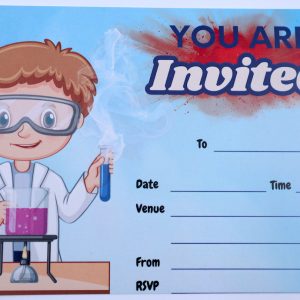 Invites (10-pack) A6 - Science Squad