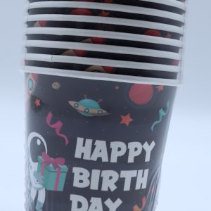 Cups - Paper - Space Adventures - 250ml