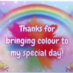 Thank You Notes (10-pack) A7 - Rainbow Magic