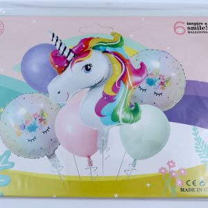 Balloon - Unicorn - 6 pcs