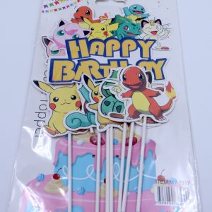 Cake Toppers – Pokémon Themed (Multi-Pack)