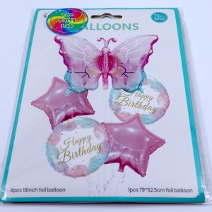 Balloon Kit – Small – Butterflies - 5 pcs (Option 3)